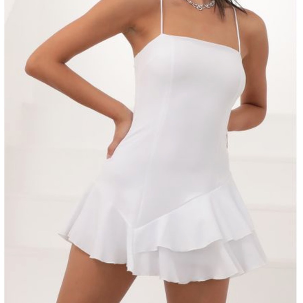 lucy in the sky white dress. open to offers